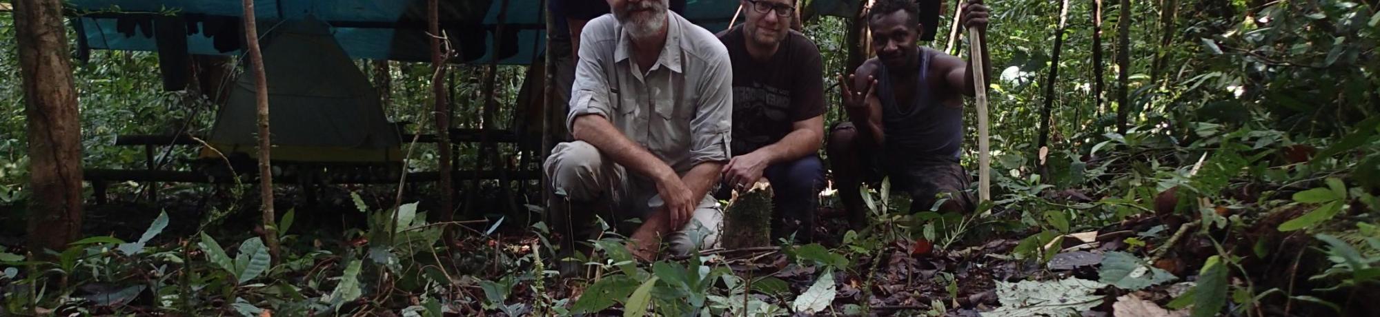 Researchers in the field
